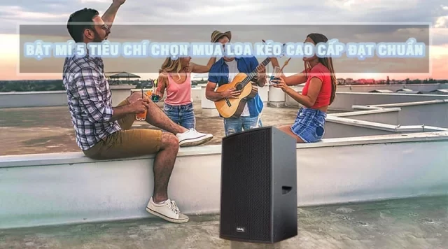 Bật mí 5 tiêu chí chọn mua loa kéo cao cấp đạt chuẩn