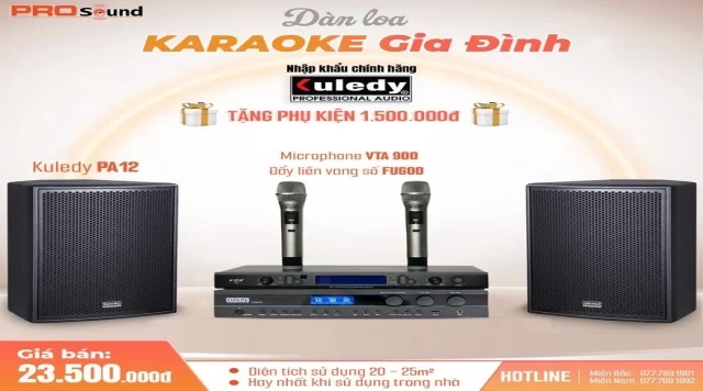 Dàn karaoke gia đình giá bao nhiêu mà vừa hay vừa rẻ vừa bền