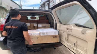 Lắp đặt 12 chiếc loa NEXO ID24 cho anh Hiếu ở Phan Thiết