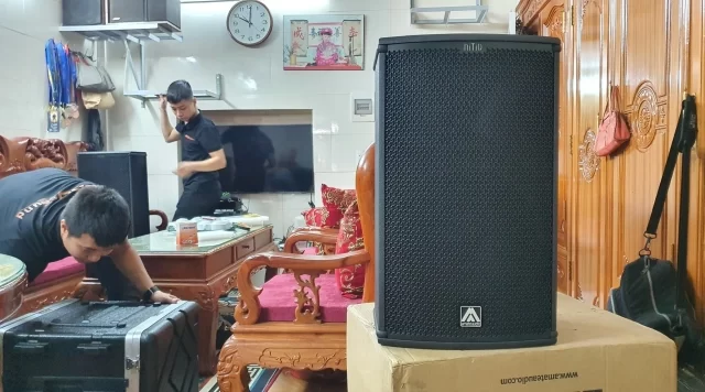 Lắp đặt dàn loa karaoke gia đình Amate N12Pr tại Hà Nội