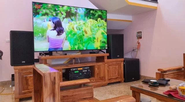 Lắp đặt hệ thống âm thanh gia đình Kuledy CX12 tại Đảo Cát Bà