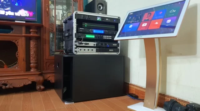 Lắp đặt hệ thống âm thanh gia đình NEXO PS10 ở Hải Dương
