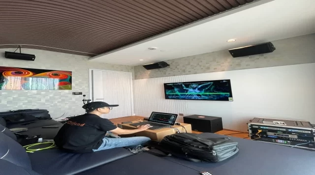 Lắp đặt hệ thống âm thanh giải trí gia đình Adamson tại Quận 1