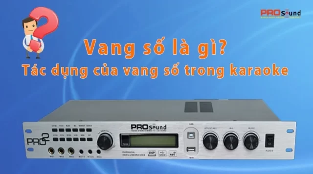 Vang số là gì? Tác dụng của vang số trong dàn âm thanh