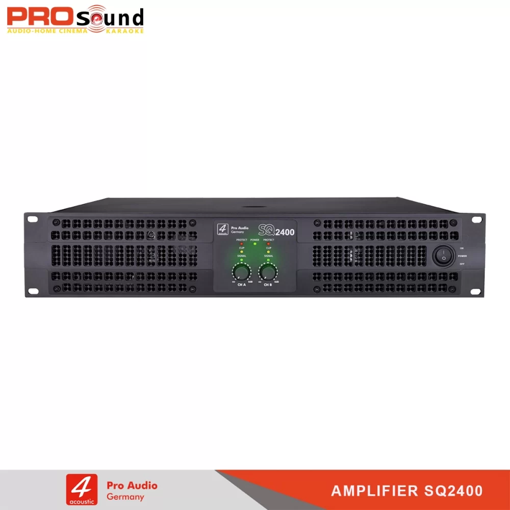 Amplifier 4 Kênh 4Acoustic SQ2404