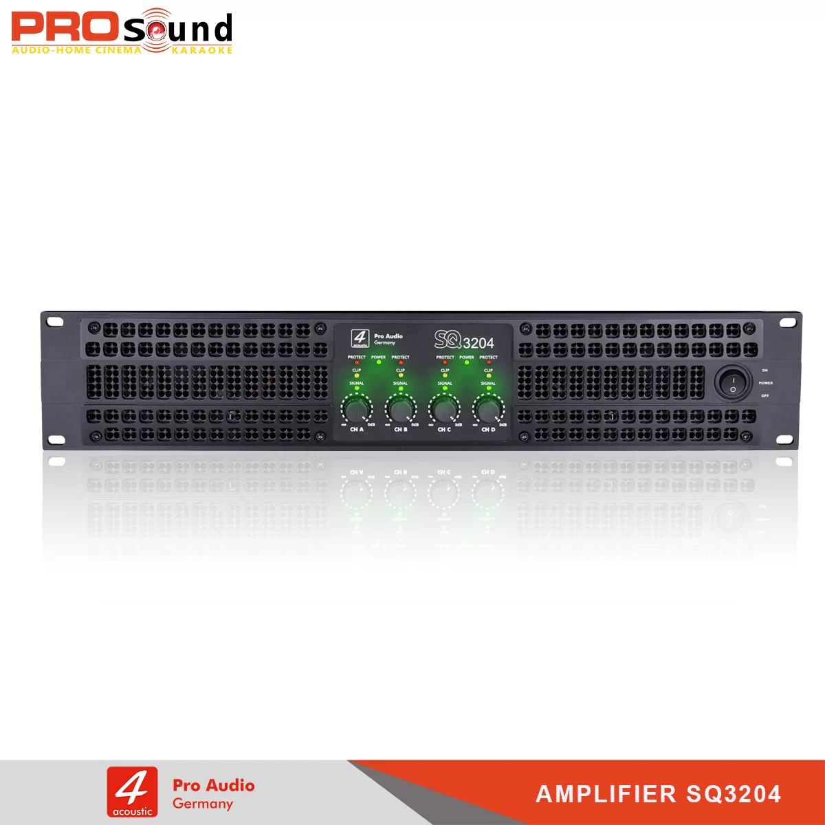 Amplifier 4 Kênh 4Acoustic SQ3204