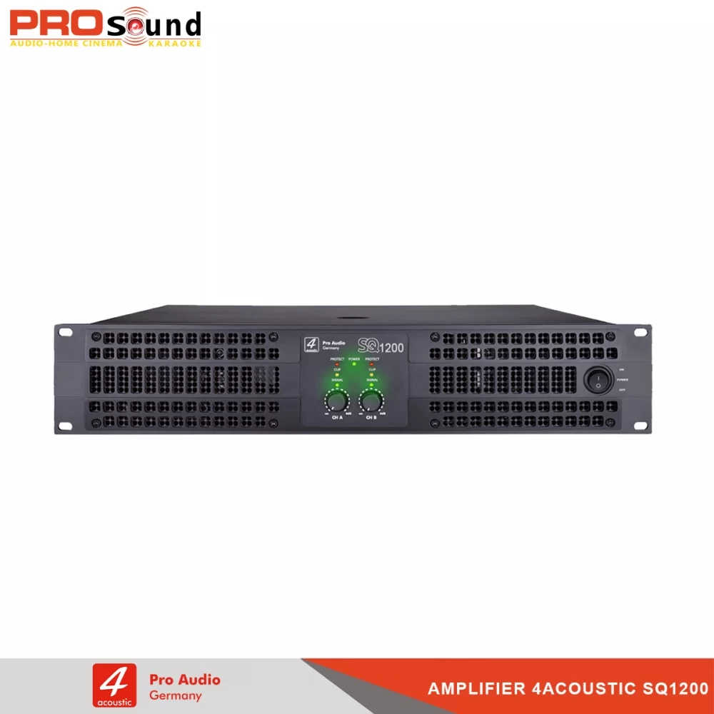Công Suất 2 Kênh 4Acoustic SQ1200