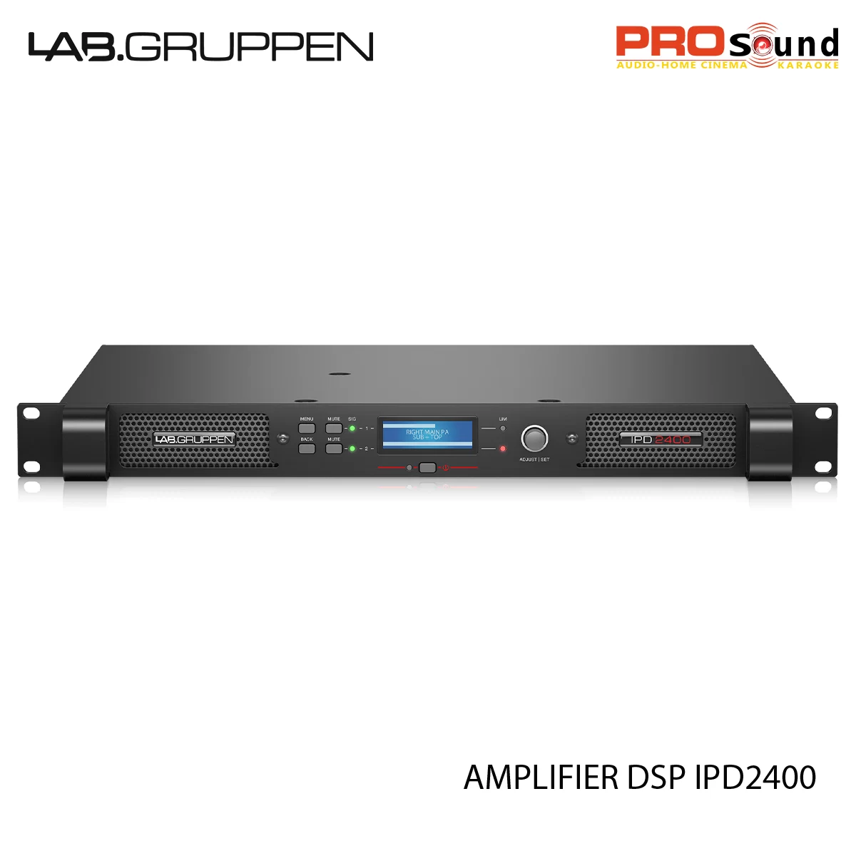Labgruppen IPD 2400 ( Amplifier & DSP ) 2 Kênh