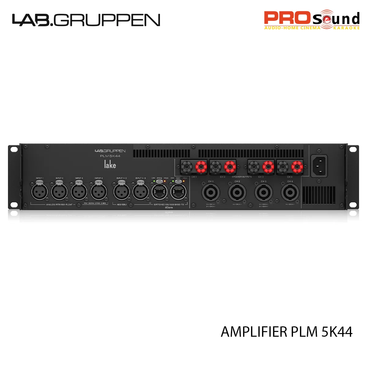 Labgruppen PLM 5K44 ( Amplifier & Lake Controller ) 4 Kênh