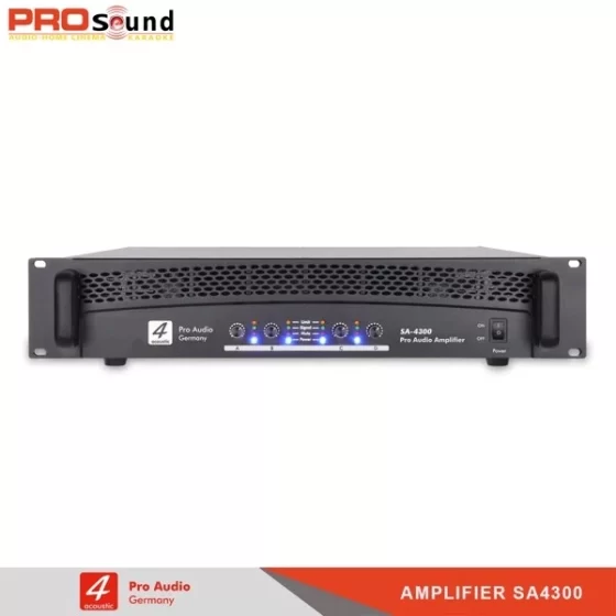 Amplifier 4 Kênh 4Acoustic SA4300