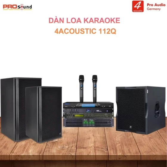 Dàn Karaoke Gia Đình 4Acoustic 112Q [Dàn 02]