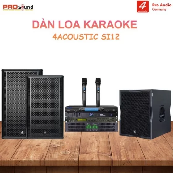 Dàn Karaoke Gia Đình 4Acoustic Si12