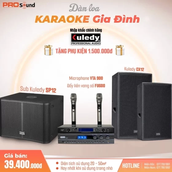 Dàn Karaoke Gia Đình Kuledy CX12 [Dàn 04]