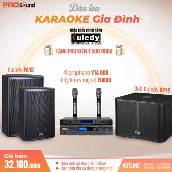 Dàn Karaoke Gia Đình Kuledy PA12