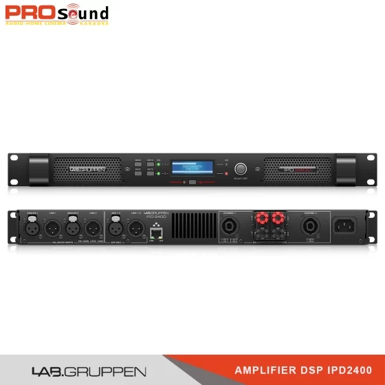 Labgruppen IPD 2400 ( Amplifier & DSP ) 2 Kênh