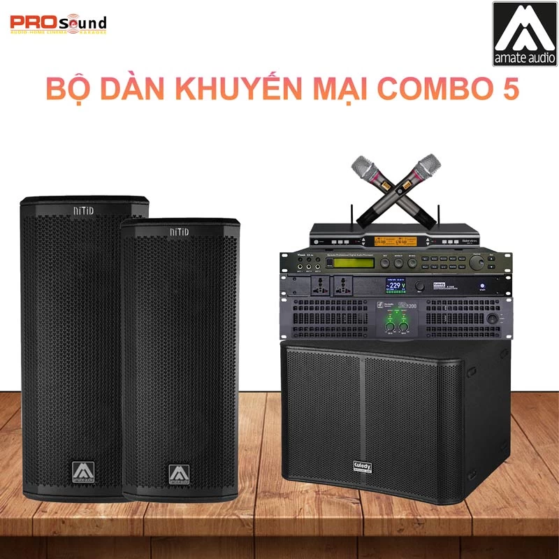 Bộ dàn khuyến mại combo 05  