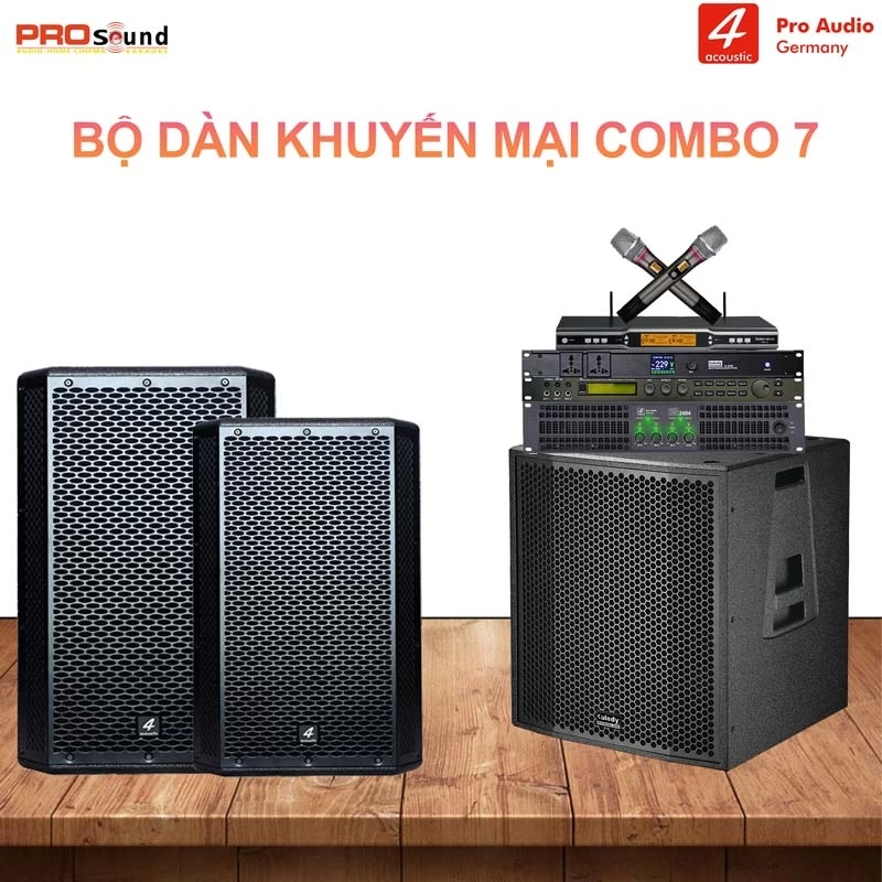Bộ dàn khuyến mại combo 07 