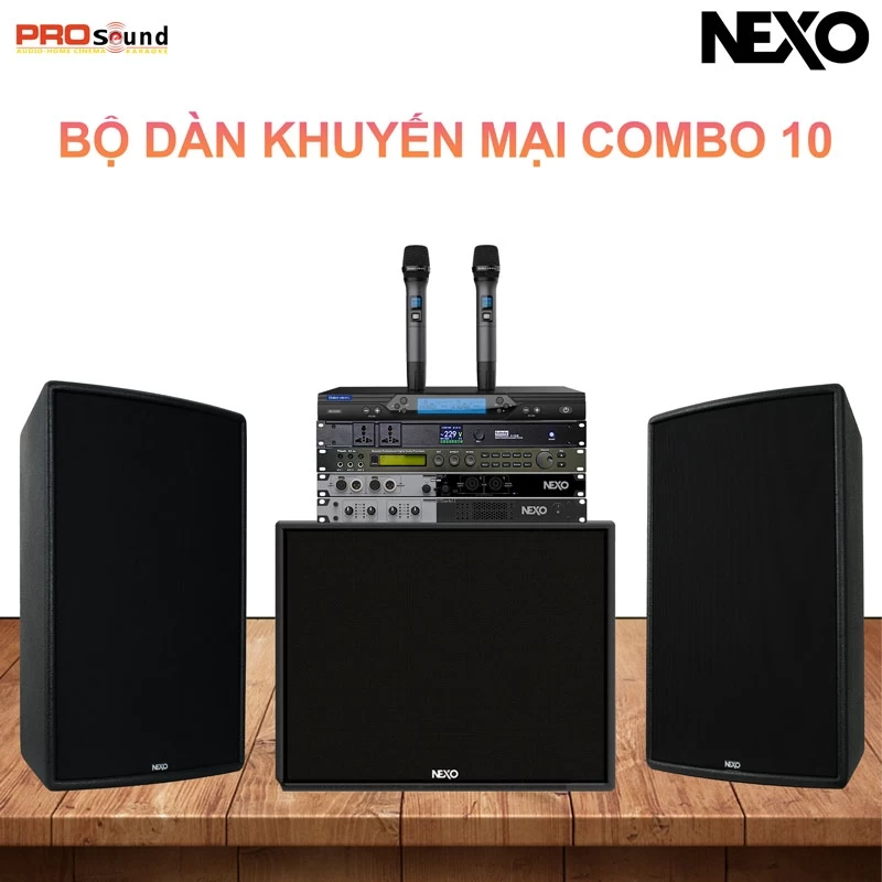 Bộ dàn khuyến mại Combo 10 