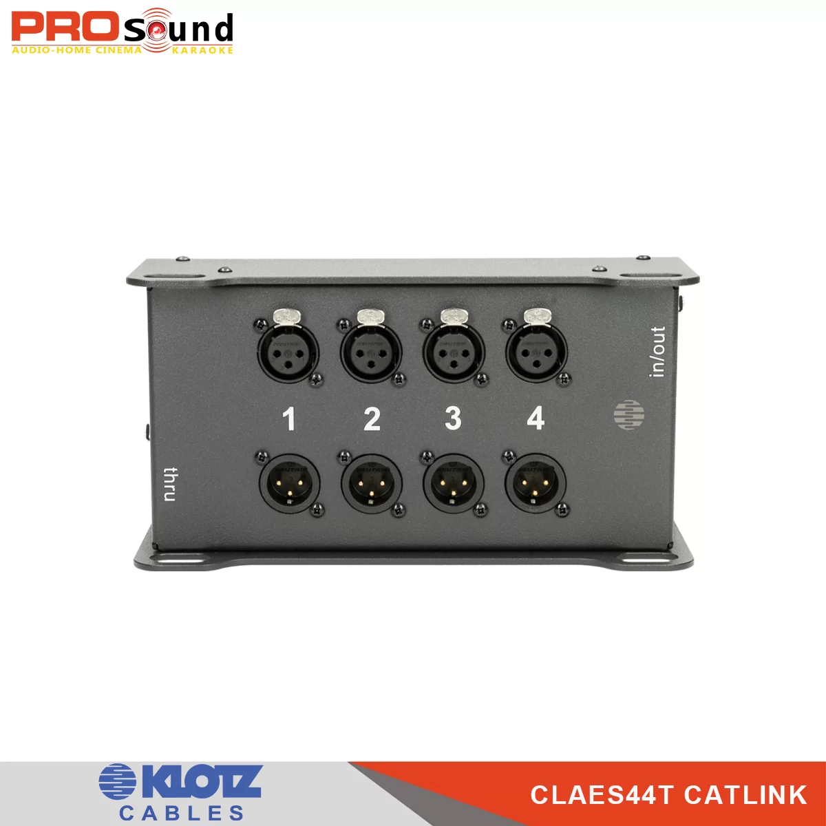 Hộp âm thanh 4 kênh KLOTZ CLAES44T CATLink