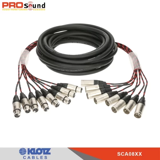 Dây cáp dệt 8 kênh analog SCA08XX