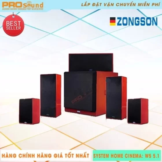 Hệ Thống Home Theater Speaker W5 5-1