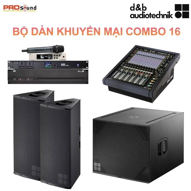 Bộ dàn khuyến mại combo 16
