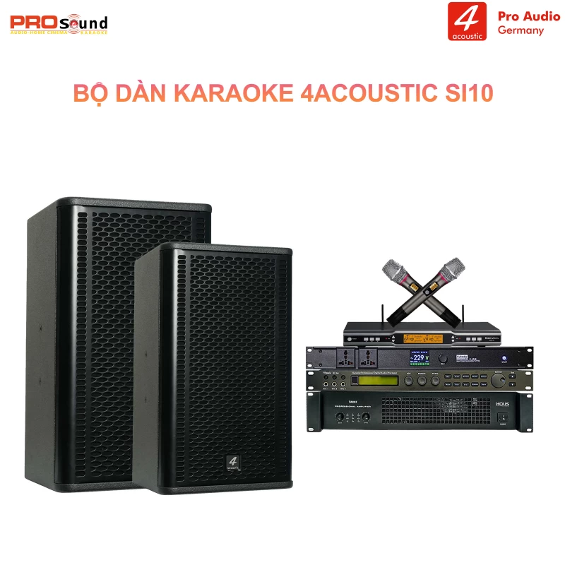 Dàn Karaoke Gia Đình 4Acoustic Si10 [Dàn 01]