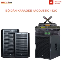 Dàn Karaoke Gia Đình 4Acoustic 112K và Sub 115BQ
