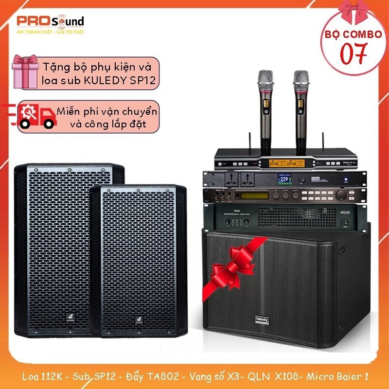 Dàn karaoke Combo 4Acoustic 112K 