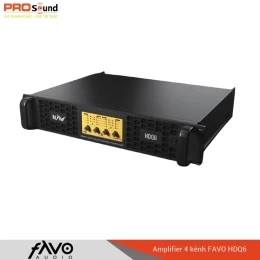 Amplifier 4 kênh FAVO HDQ6
