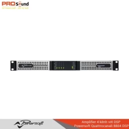 Amplifier 4 kênh với DSP Powersoft Quattrocanali 8804 DSP