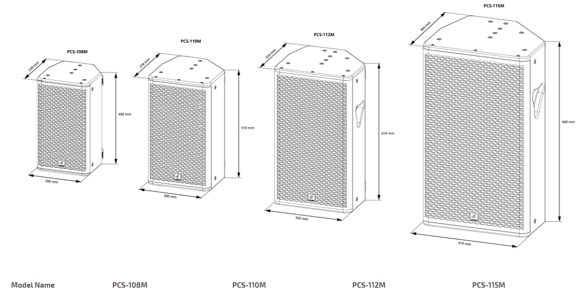 Loa 4Acoustic PCS 115M