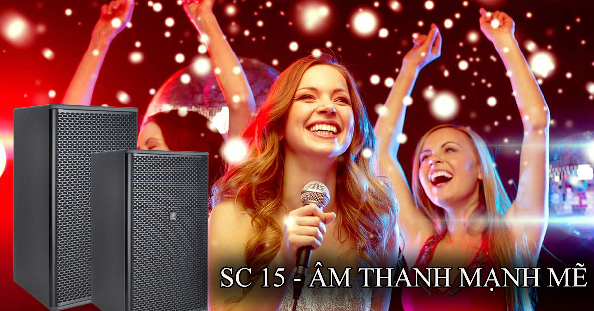 Hát karaoke với Loa 4-Acoustic PCS-SC15