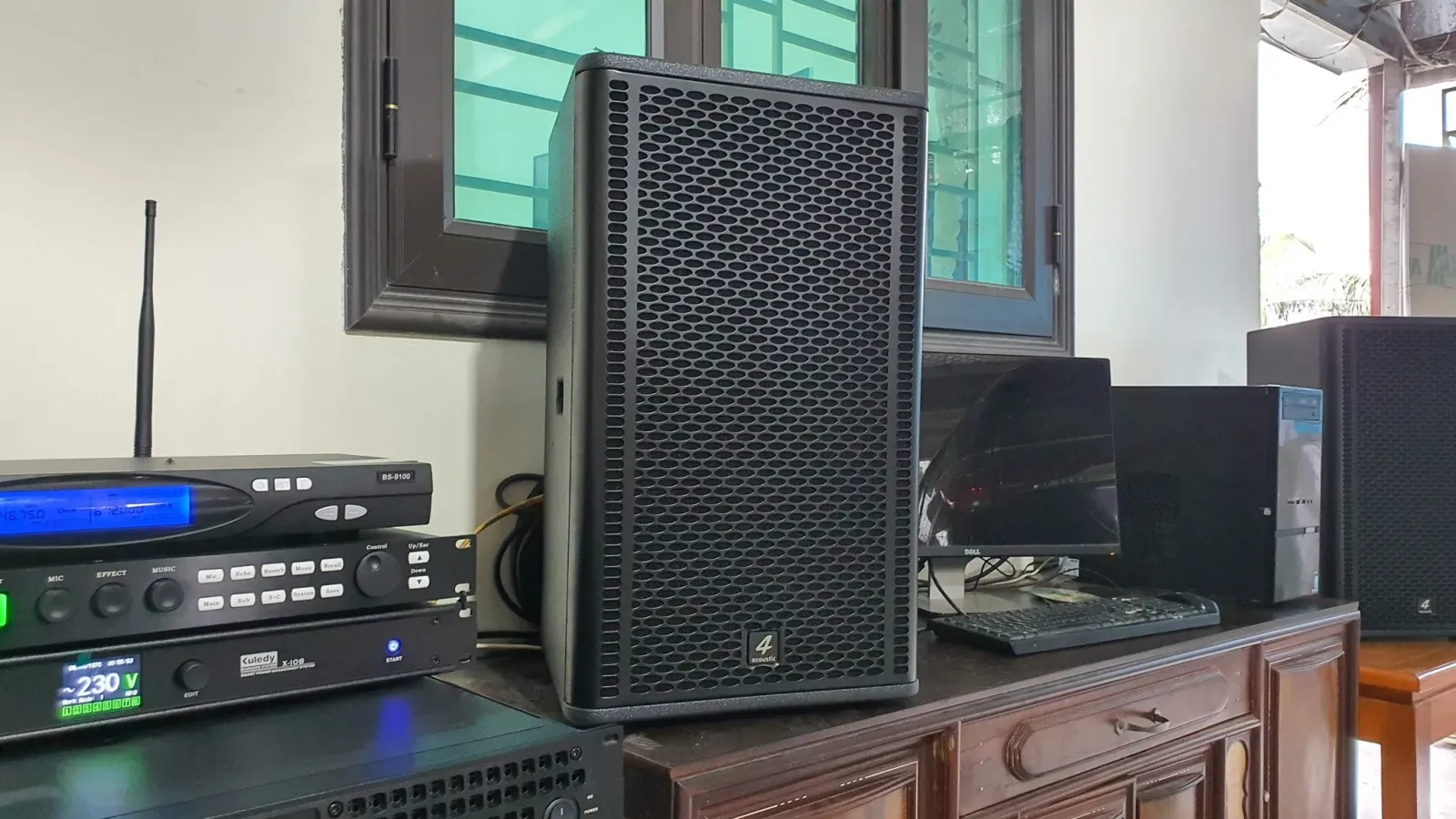 loa 4acoustic si12 lắp đặt tại hải dương