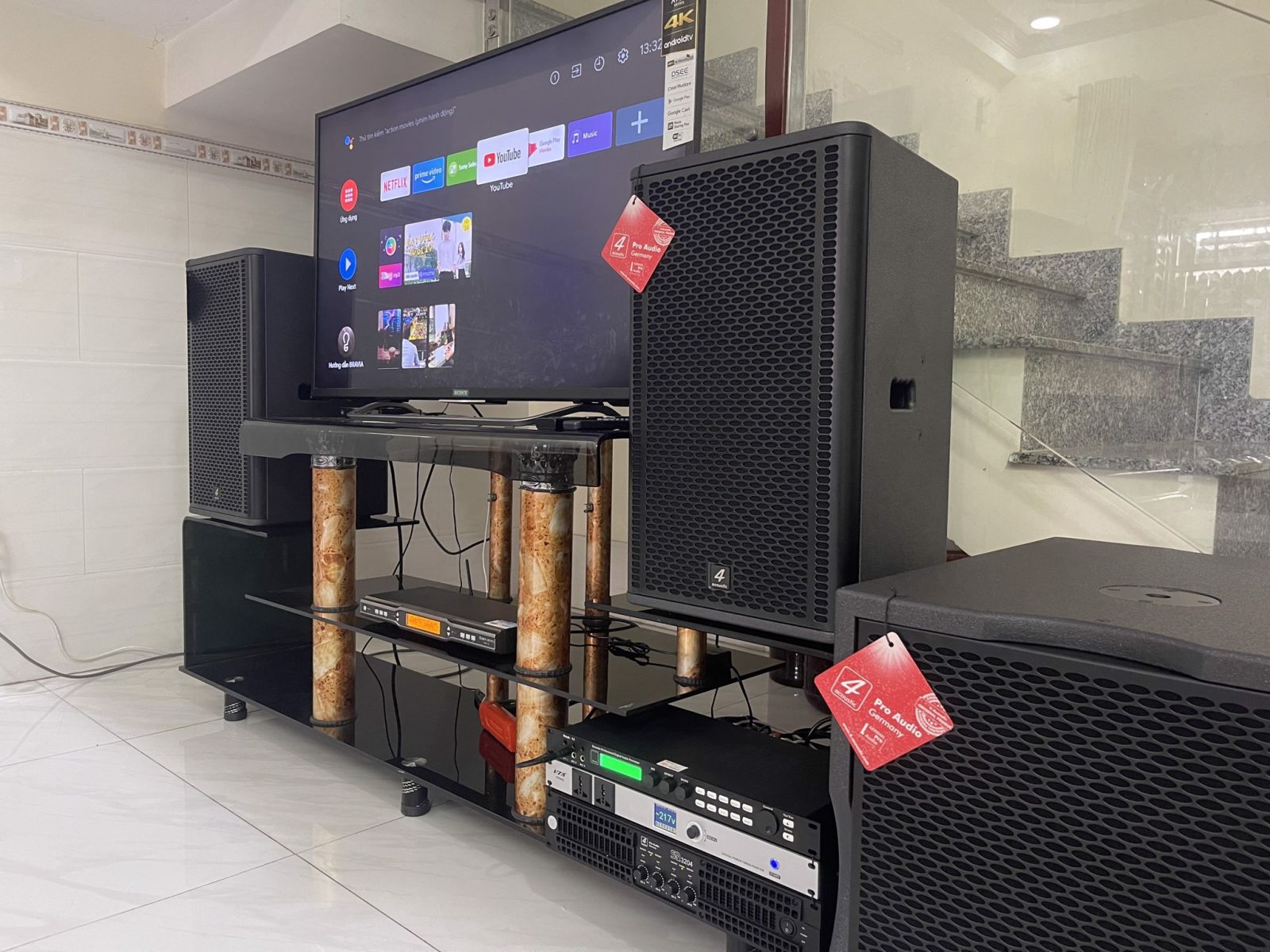 loa 4acoustic si12 lắp đặt tại hóc môn