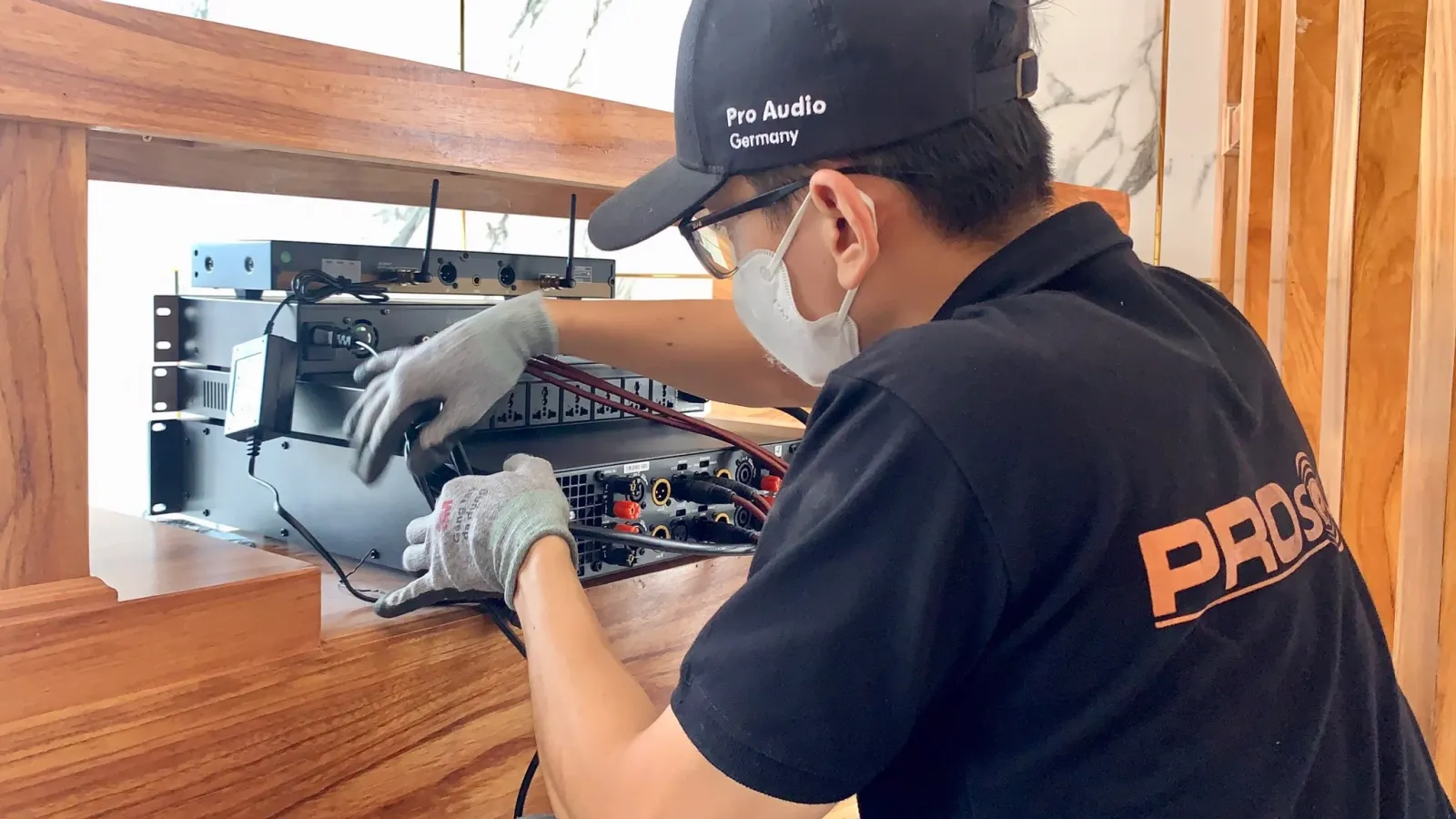 Đấu nối các thiết bị 