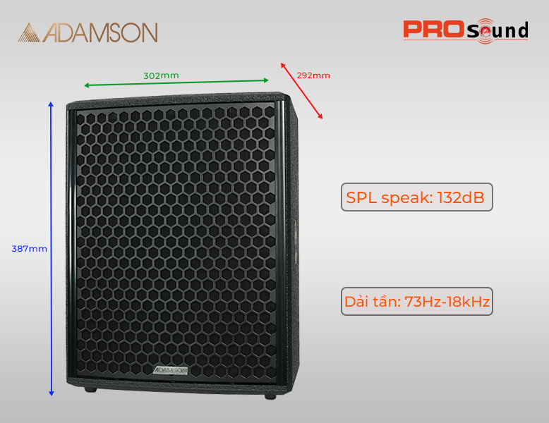 kích thước adamson pc10