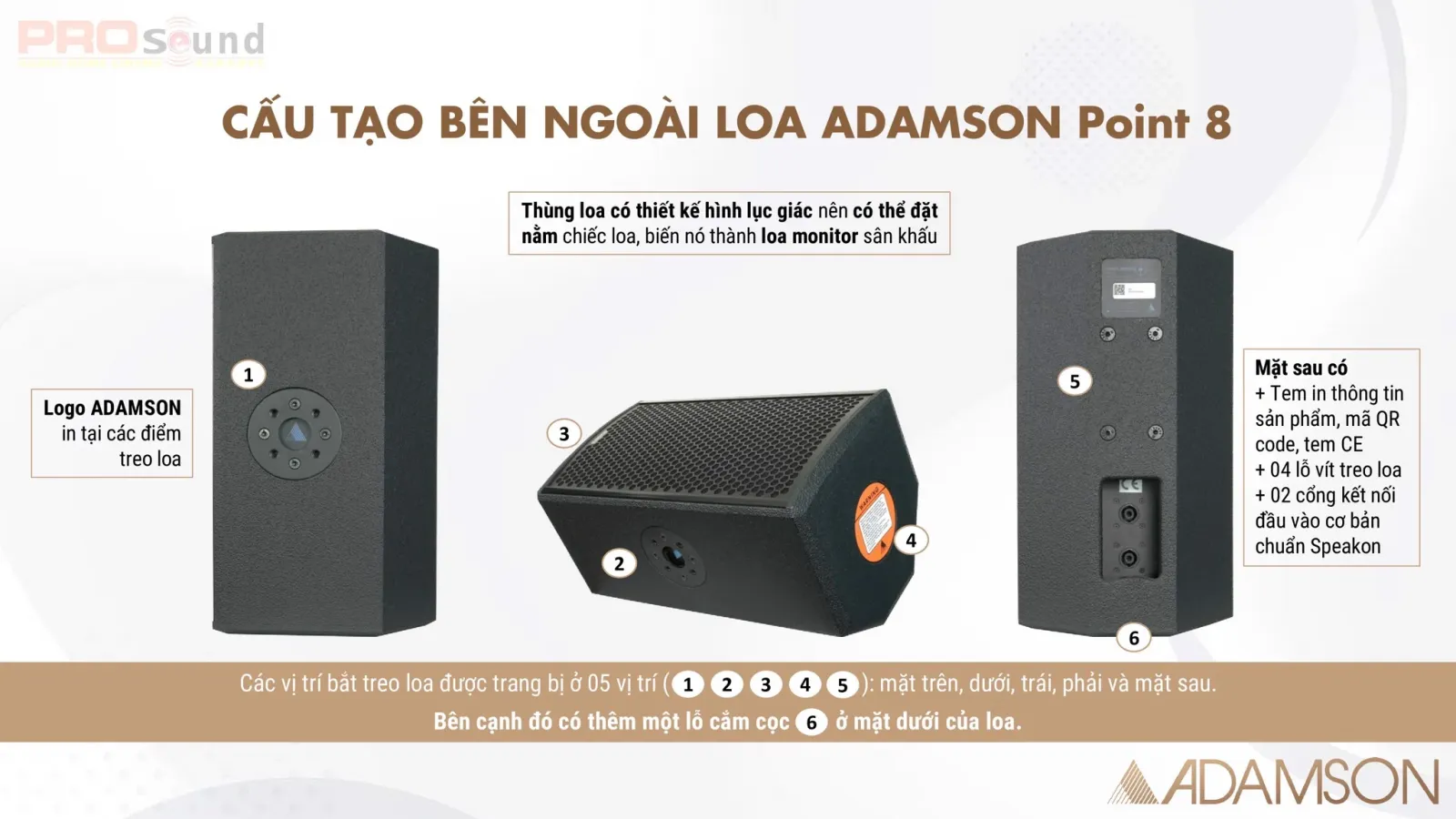 adamson point 8 thùng loa