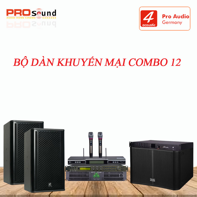 Bộ dàn khuyến mại combo 12 - Công ty Cổ phần Prosound Việt Nam