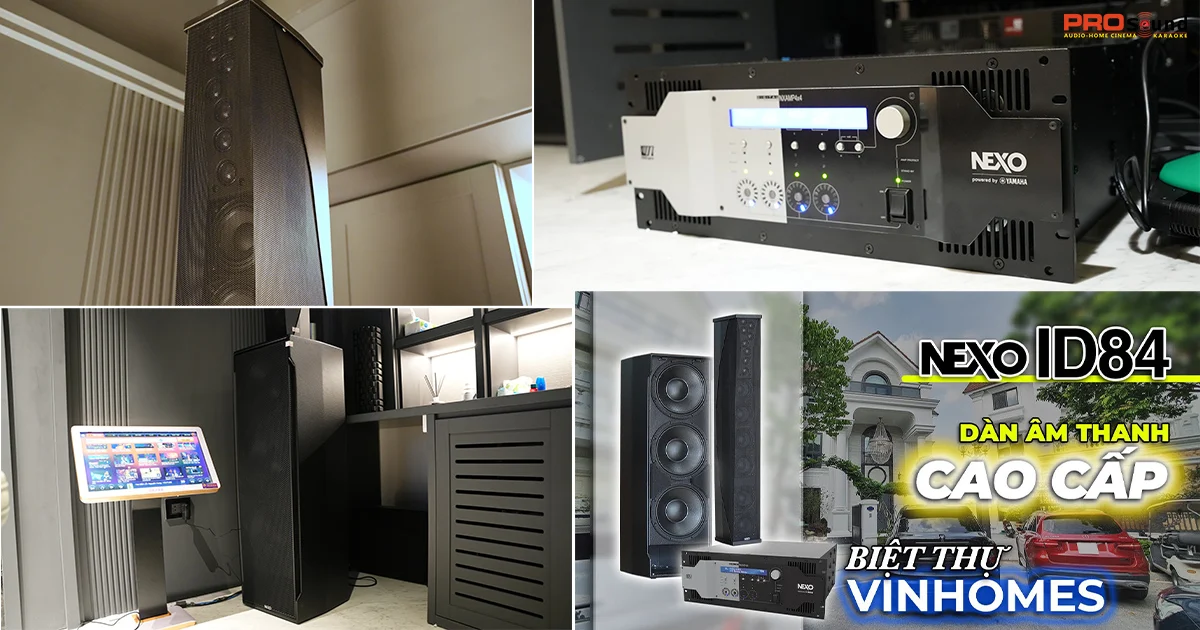 Lắp loa lexo cho biệt thự Vinhome