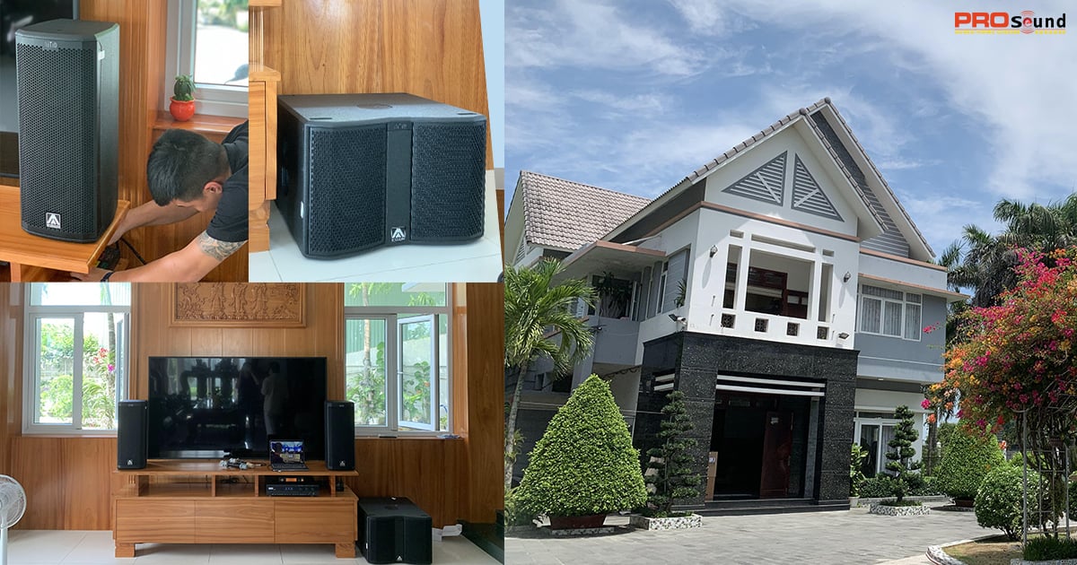 Hệ thống âm thanh loa Amate Audio tại Long Xuyên, an Giang