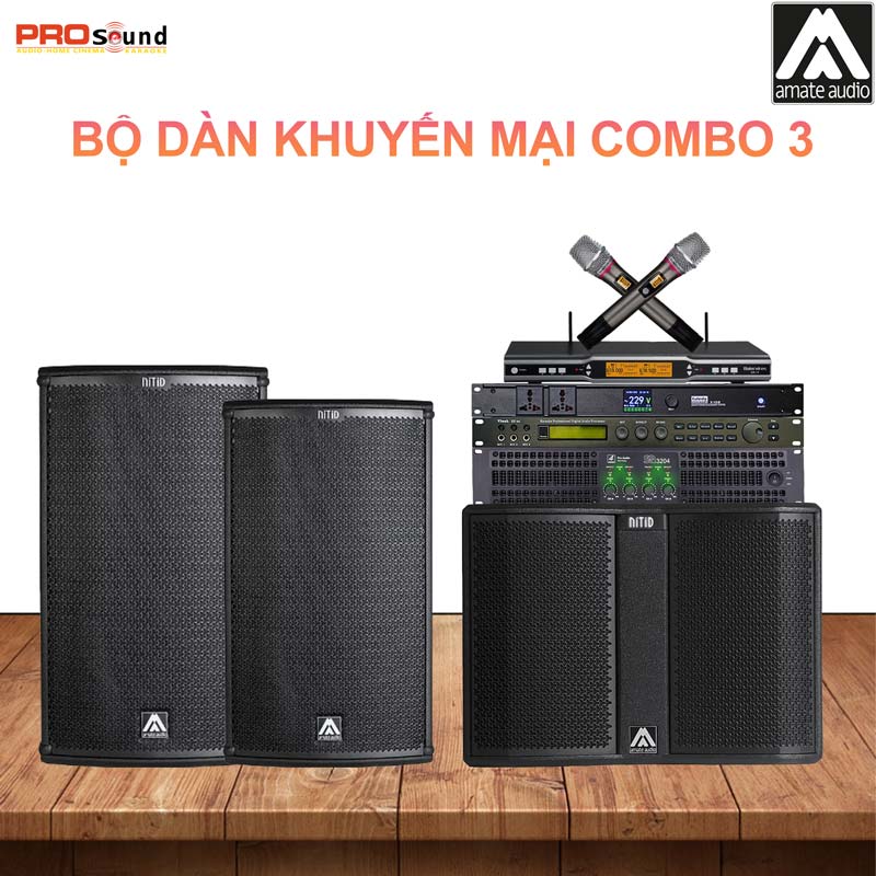 Dàn karaoke gia đình combo 03