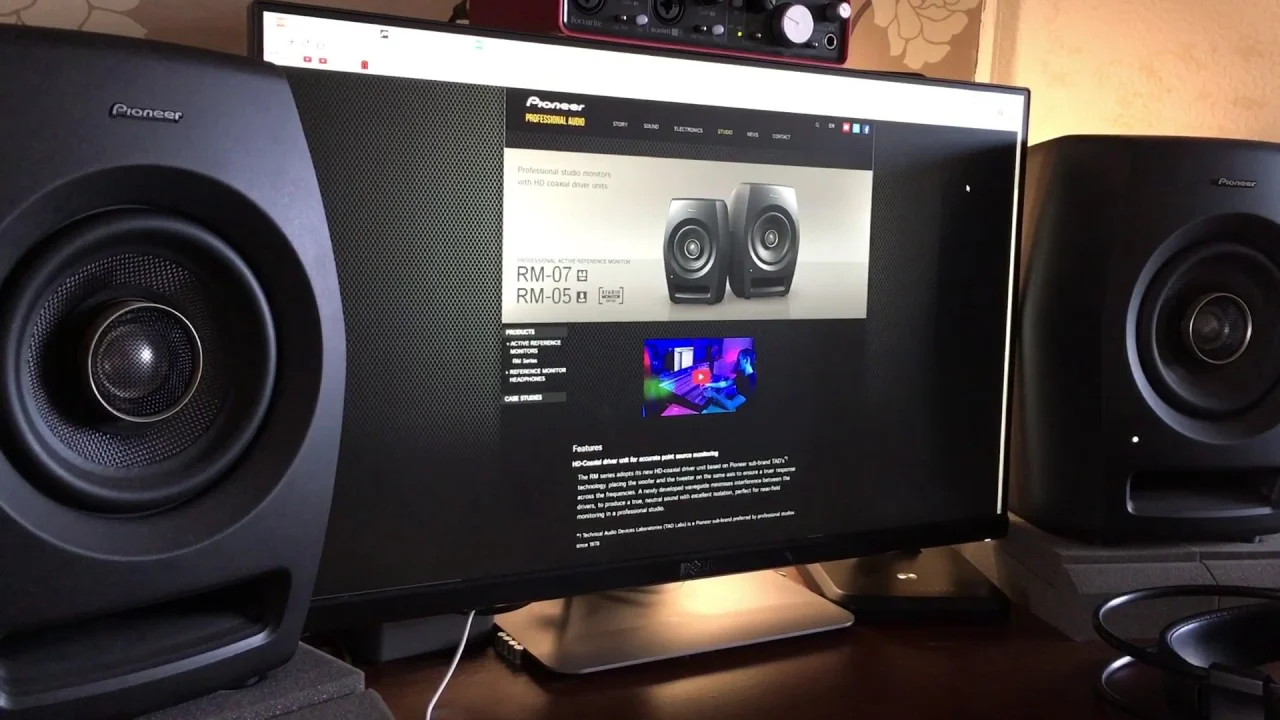 PIONEER RM05 ứng dụng