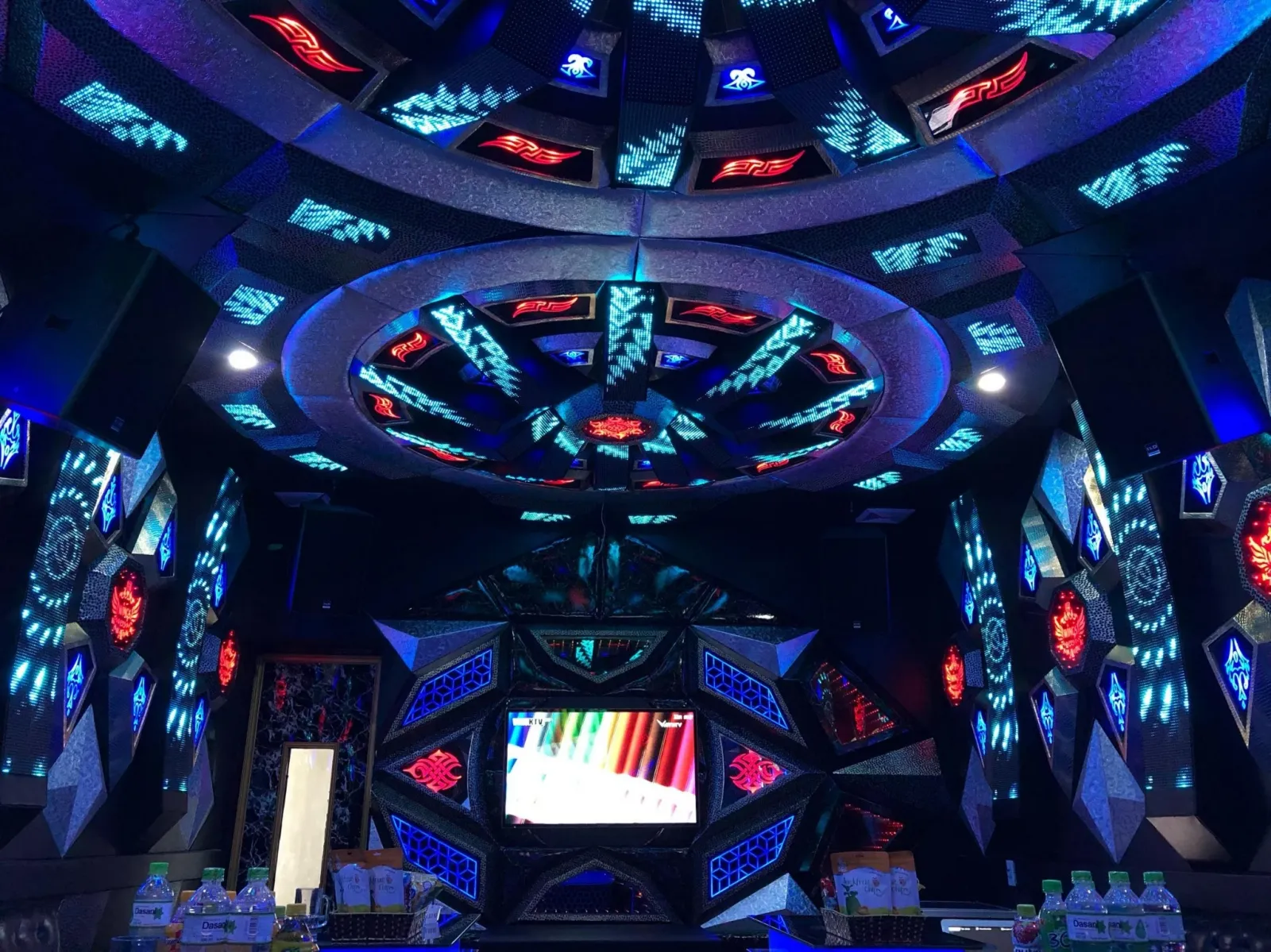 Công trình được thi công với loa Kuledy