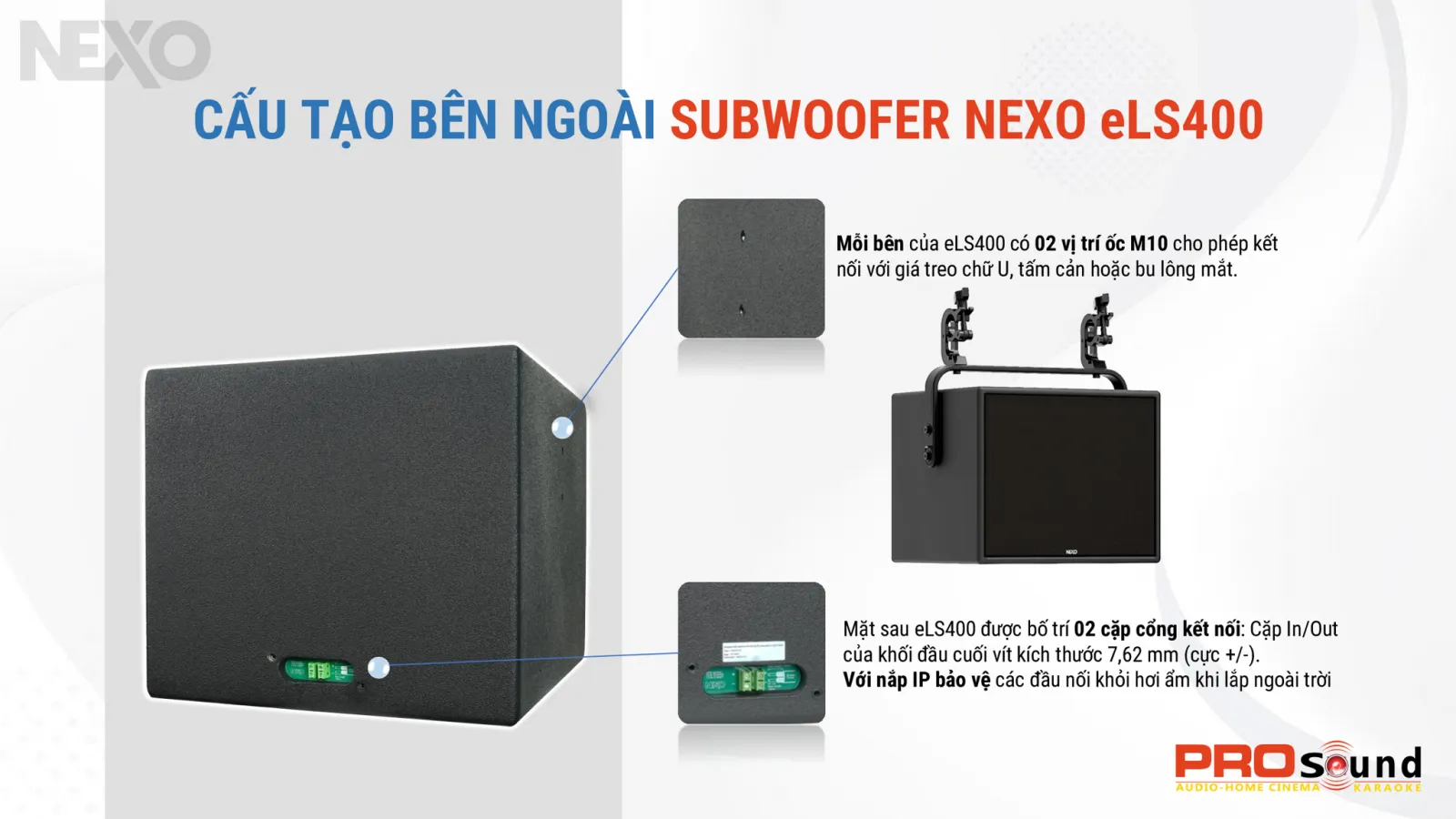 thùng loa nexo els400