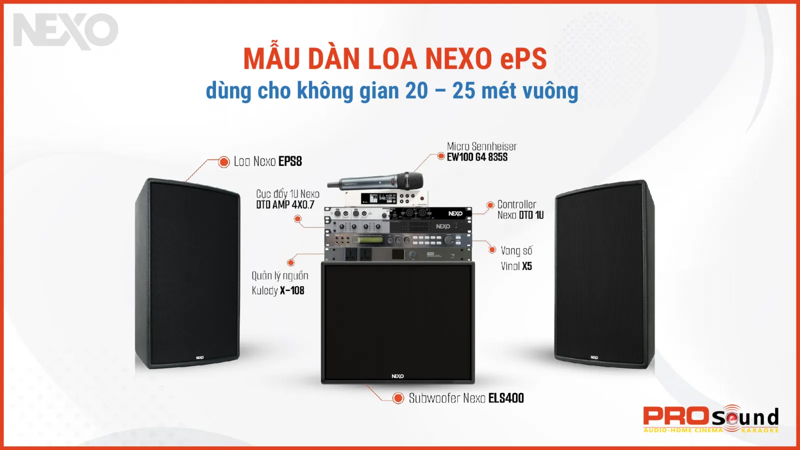 bộ dàn karaoke nexo els400