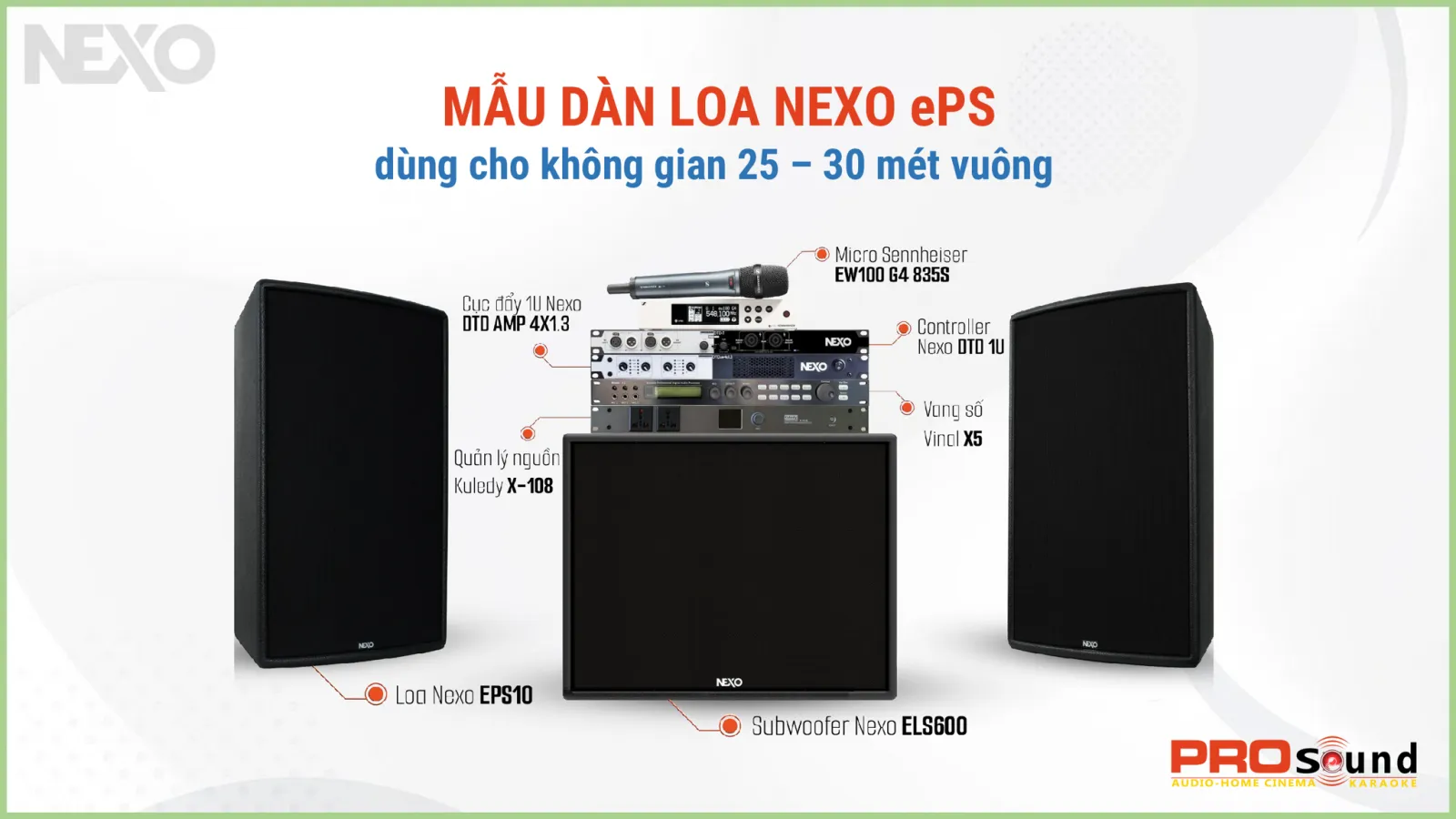 bộ dàn nexo els600