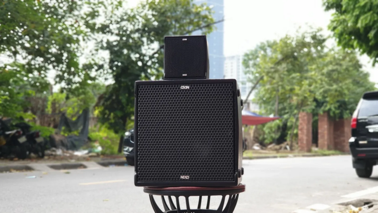 kết hợp loa Nexo ID14