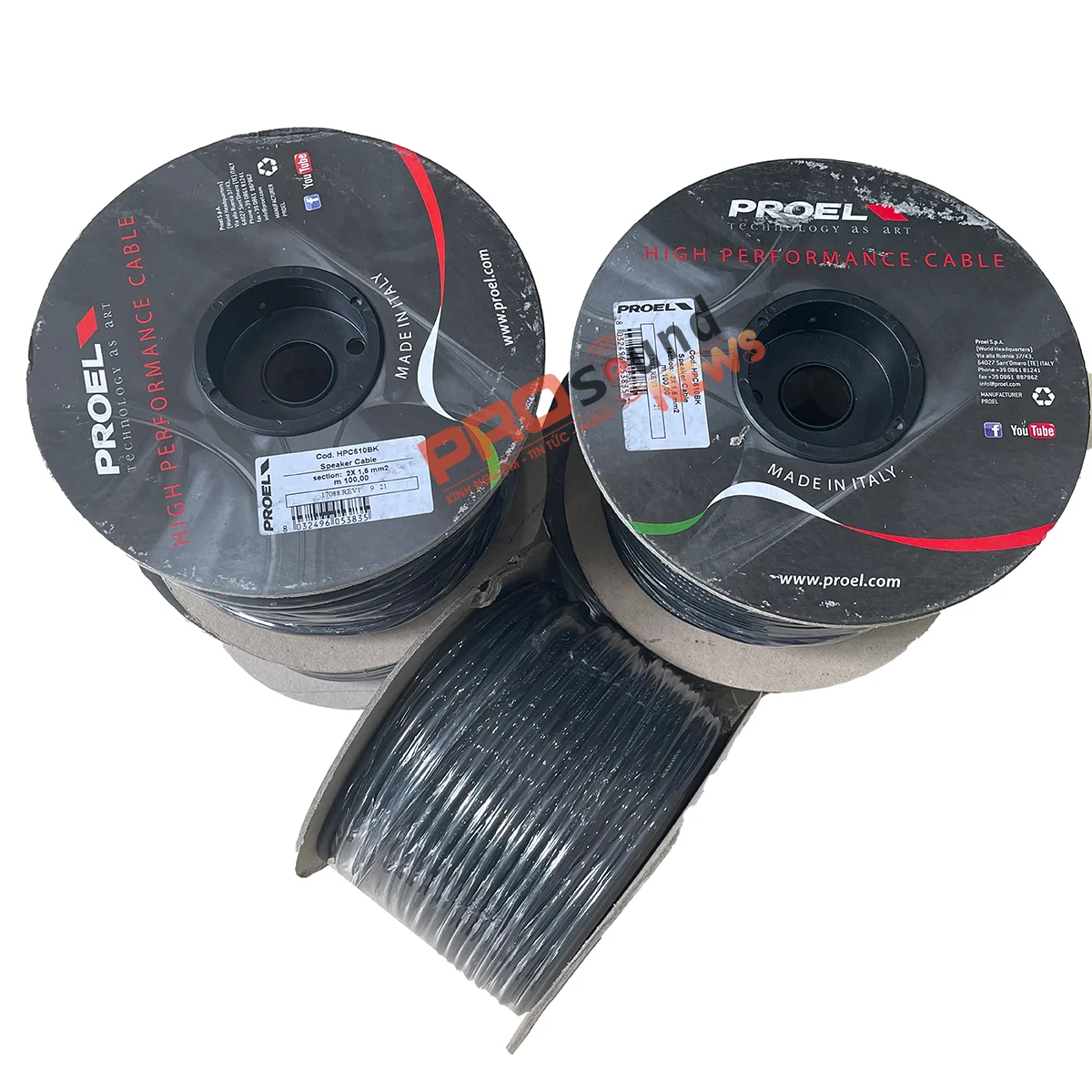 dây loa proel 2x1.5