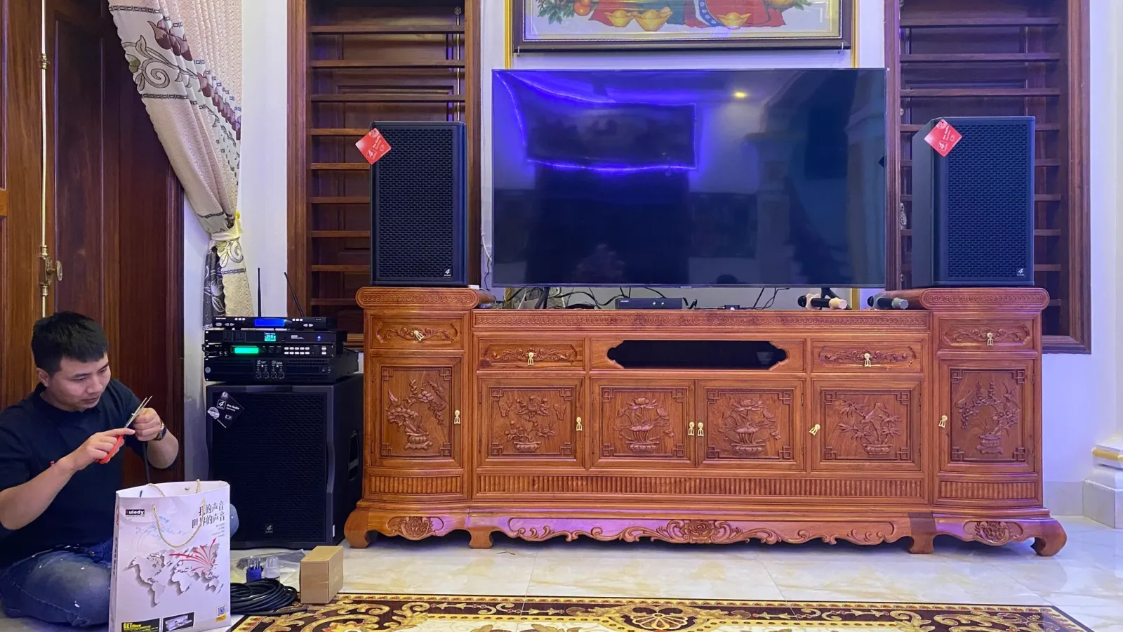 dàn karaoke gia đình